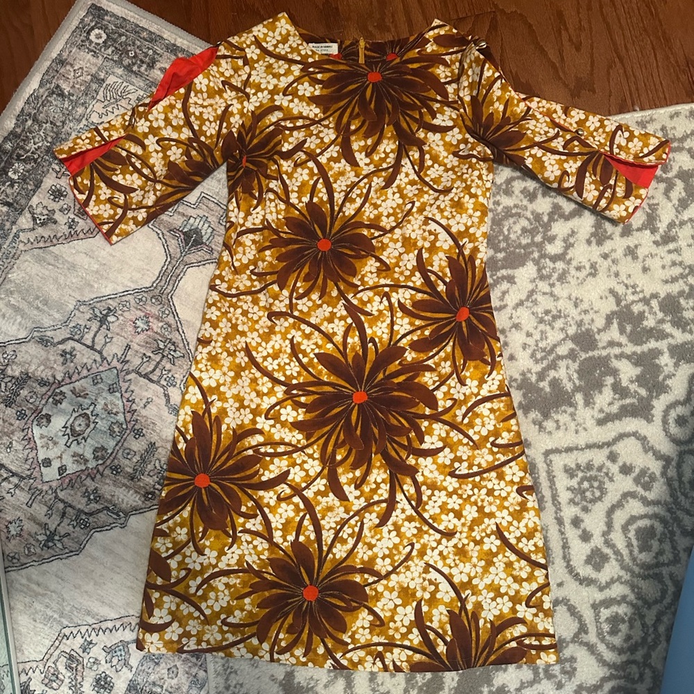 Vintage Floral Mia Honolulu Dress